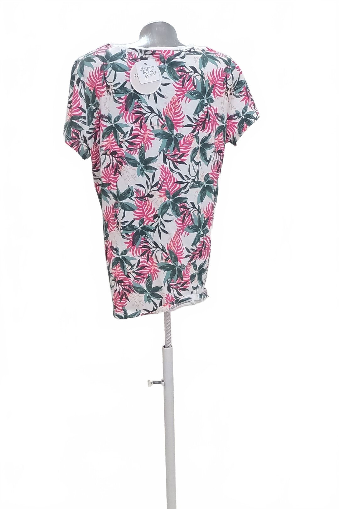 Damen -T-ShirtOrsayohne Aufdruck,farbegeblümt,größeXL