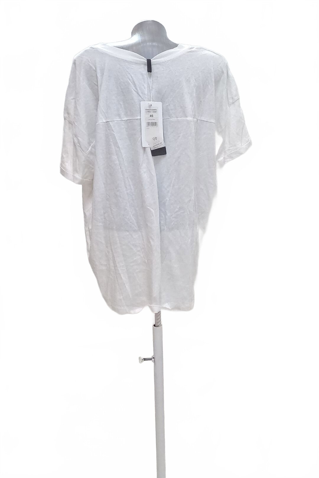 Damen -T-ShirtGenesisohne Aufdruck,farbeweiss,größe46