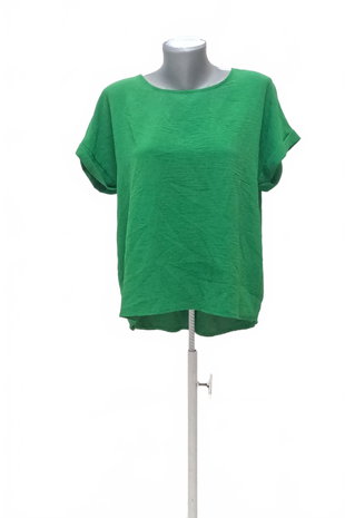 Damen -T-ShirtGenesisohne Aufdruck,farbegrün,größeM