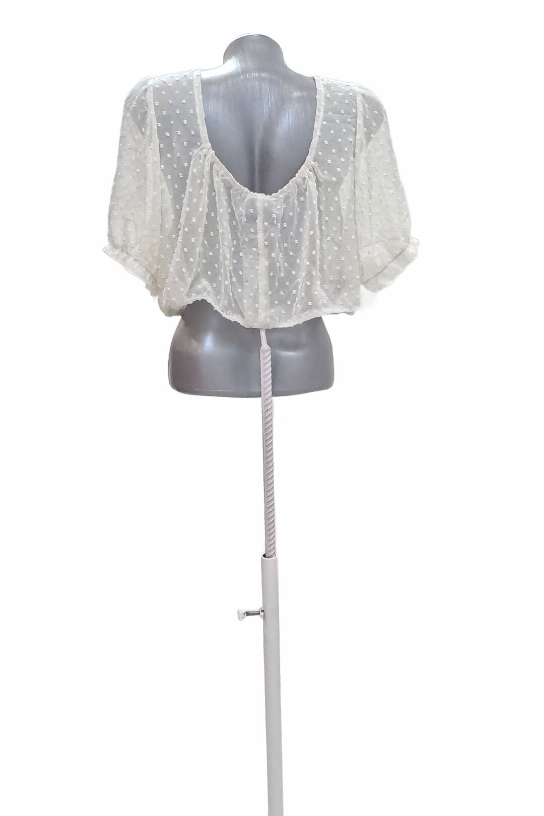 Damen -T-ShirtSheinohne Aufdruck,farbeweiss,größe3XL