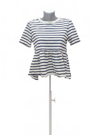 Damen -T-ShirtZaraohne Aufdruck,farbegestreift,größeM