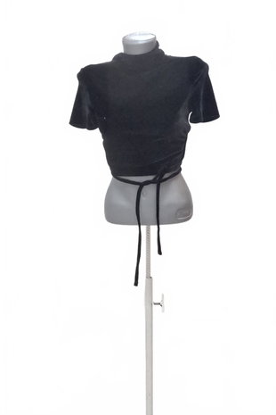 Damen -T-ShirtTerranovaohne Aufdruck,farbeschwarz,größeS