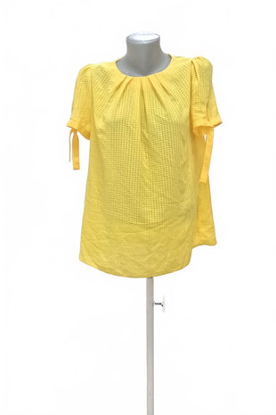 Damen -T-ShirtF&Fohne Aufdruck,farbegelb,größe42