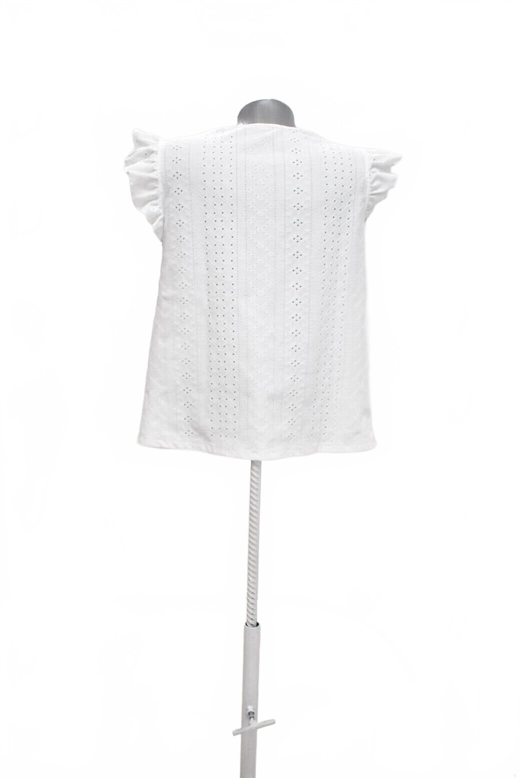 Damen -T-ShirtSheinohne Aufdruck,farbeweiss,größeS