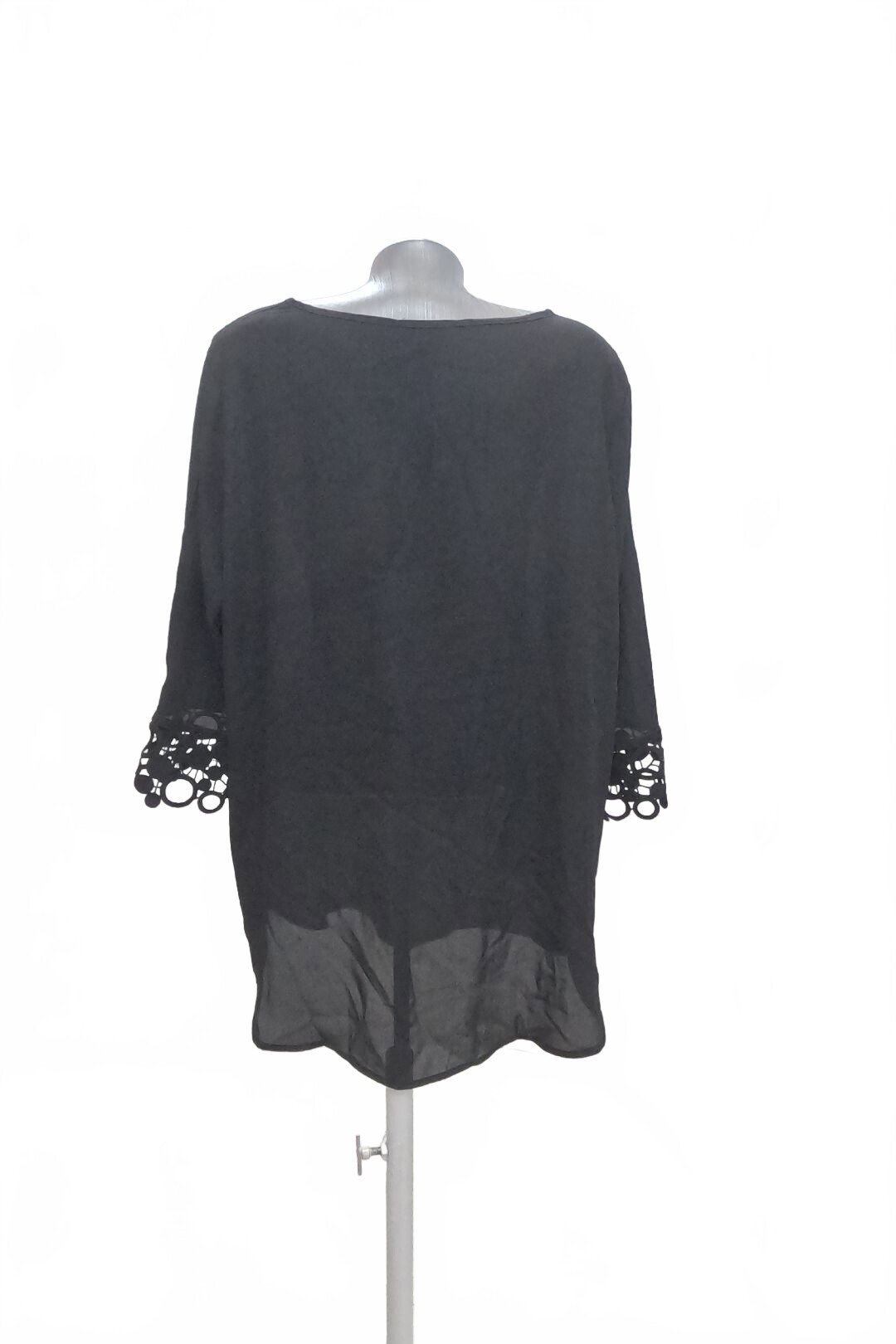 Damen -T-ShirtEsmaraohne Aufdruck,farbeschwarz,größe48