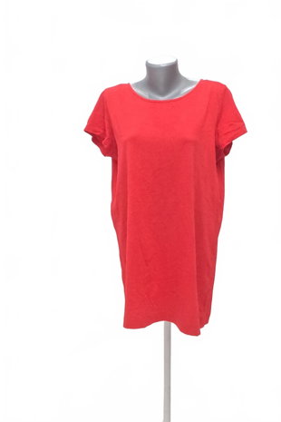 Damen -T-ShirtGenesisohne Aufdruck,farberot,größeM