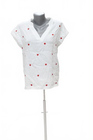Damen -T-ShirtSheinohne Aufdruck,farbegemustert,größeS