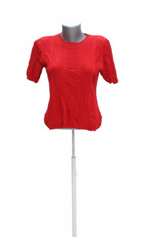 Damen -T-ShirtMarks & Spencerohne Aufdruck,farberot,größeS