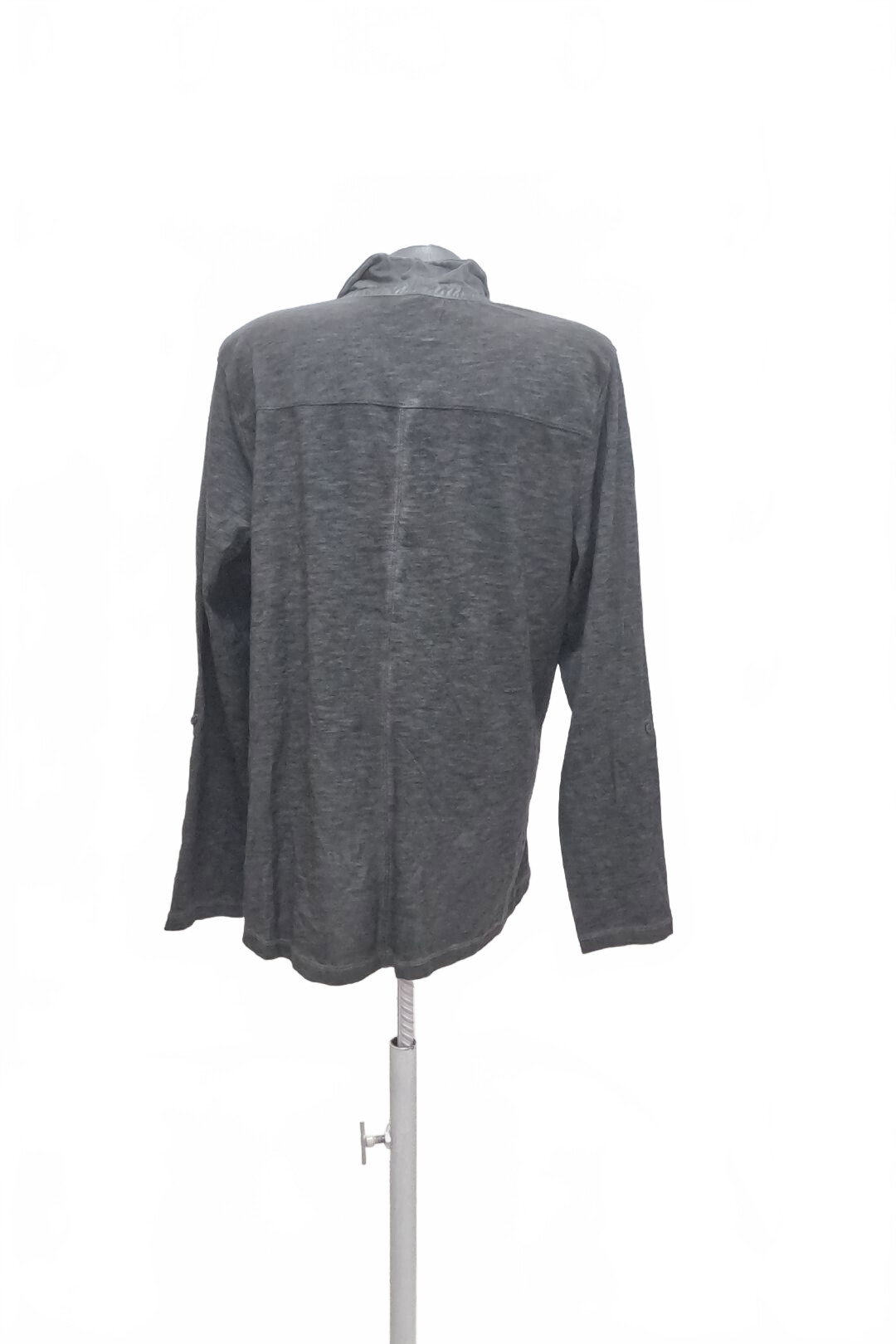 Damen -T-ShirtCecilohne Aufdruck,farbegrau,größeL