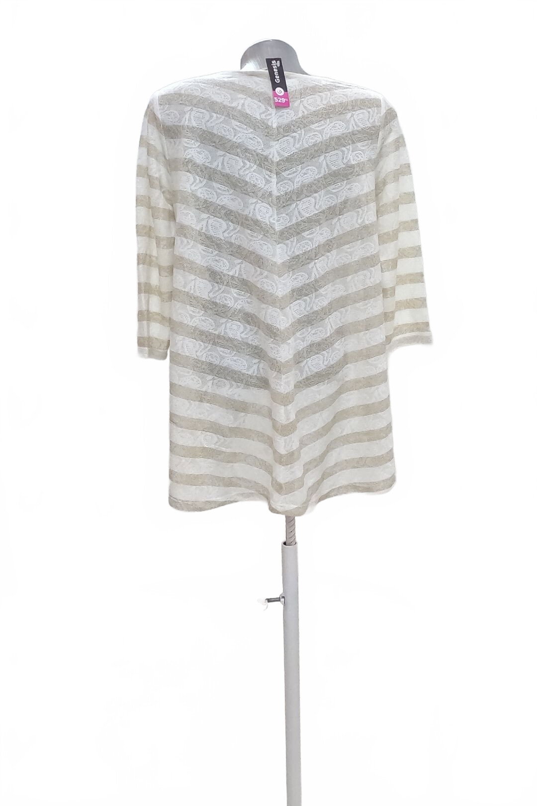 Damen -T-ShirtDesigualohne Aufdruck,farbegestreift,größeM