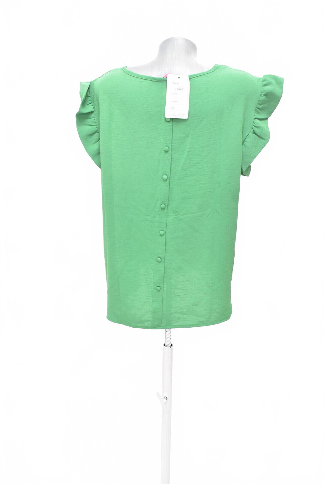 Damen -T-ShirtGenesisohne Aufdruck,farbegrün,größe2XL