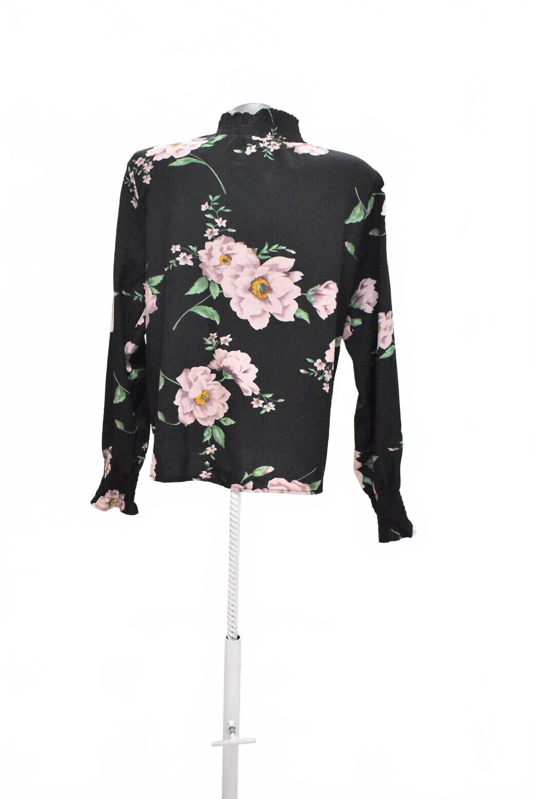 Damen -T-ShirtSheinohne Aufdruck,farbegeblümt,größeM