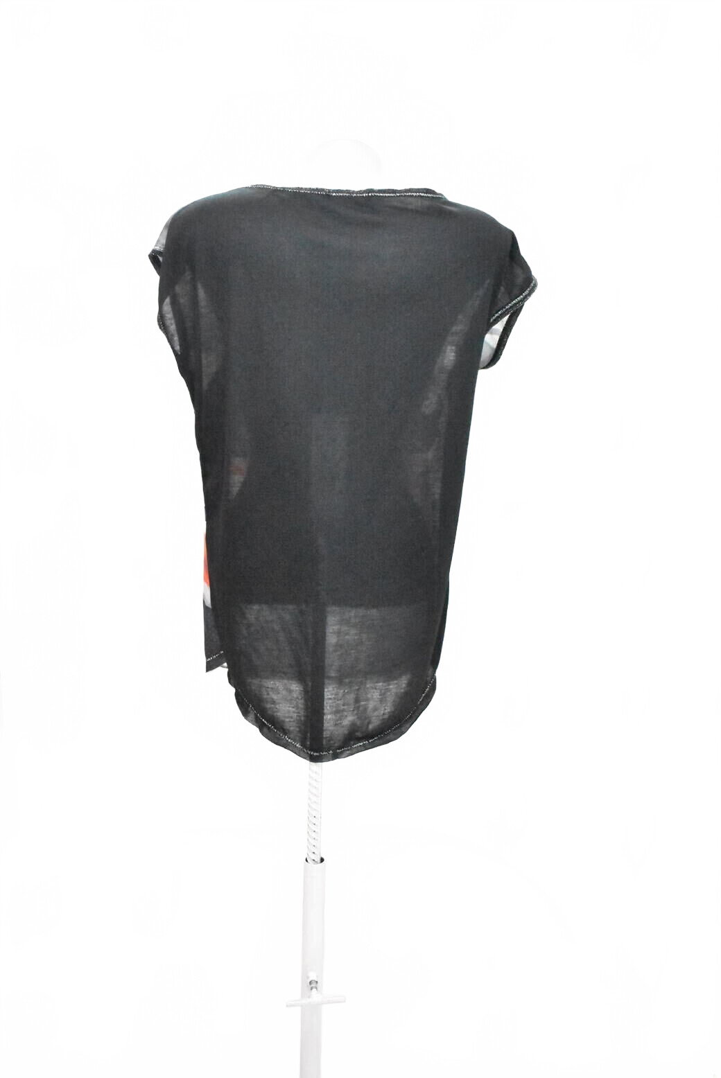 Damen -T-ShirtGenesismit Aufdruck,farbeschwarz,größeS