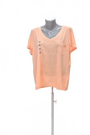 Damen -T-ShirtGenesisohne Aufdruck,farbeorange,größe48
