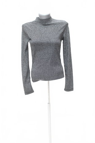 Damen -T-ShirtReservedohne Aufdruck,farbesilber,größeM