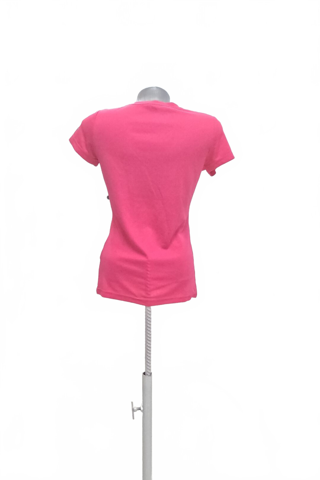 Damen -T-ShirtHi-Tecohne Aufdruck,farberute,größeXS