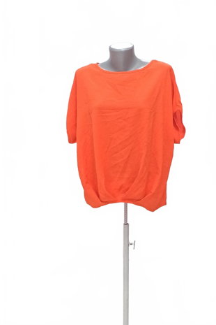 Damen -T-ShirtGenesisohne Aufdruck,farbeorange,größeM