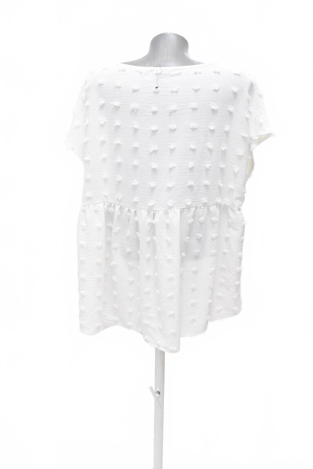 Damen -T-ShirtGenesisohne Aufdruck,farbeweiss,größeXL