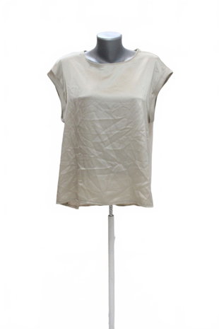 Damen -T-ShirtMangoohne Aufdruck,farbebeige,größeXL