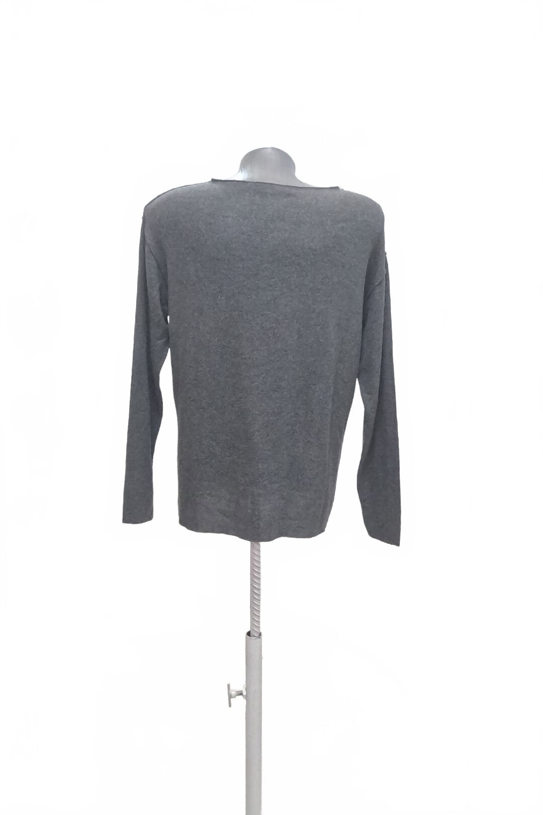 Damen -T-ShirtZaraohne Aufdruck,farbegrau,größeS