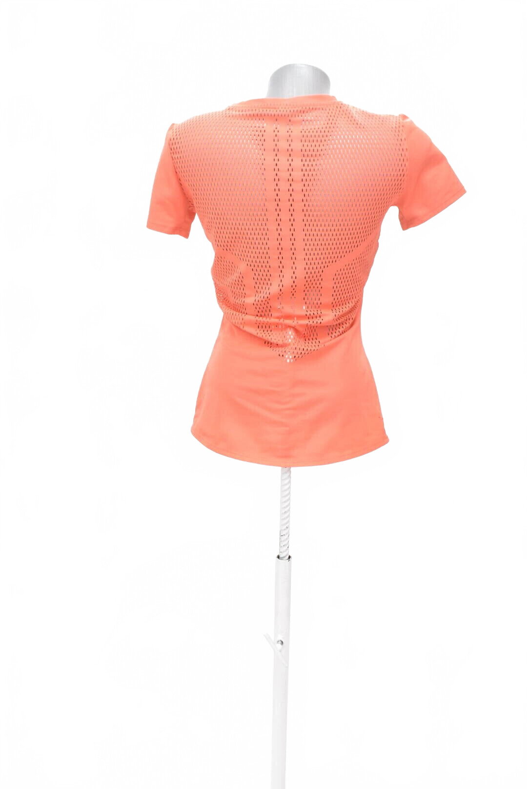 Damen -T-ShirtAdidasohne Aufdruck,farbeorange,größeXS