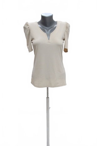 Damen -T-ShirtGenesisohne Aufdruck,farbebeige,größeS