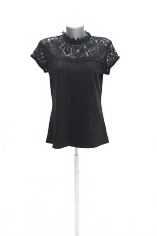 Damen -T-ShirtOrsayohne Aufdruck,farbeschwarz,größeM