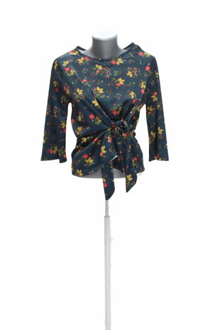 Damen -T-ShirtOrsayohne Aufdruck,farbegeblümt,größeS