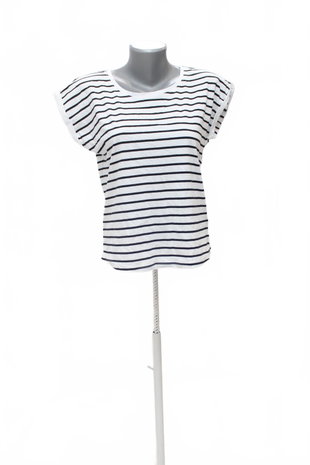 Damen -T-ShirtSinsayohne Aufdruck,farbegestreift,größeXS