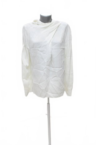 Damen -T-ShirtZaraohne Aufdruck,farbeweiss,größeL