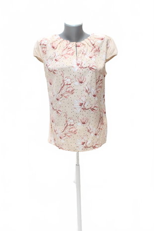 Damen -T-ShirtOrsayohne Aufdruck,farbegeblümt,größeS