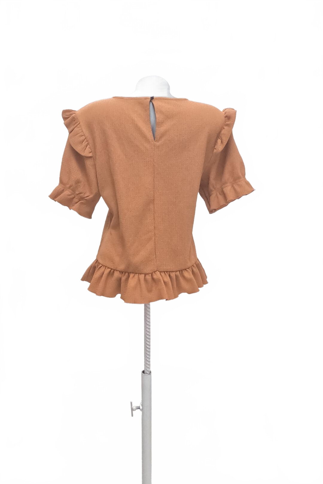 Damen -T-ShirtGenesisohne Aufdruck,farbebraun,größeS