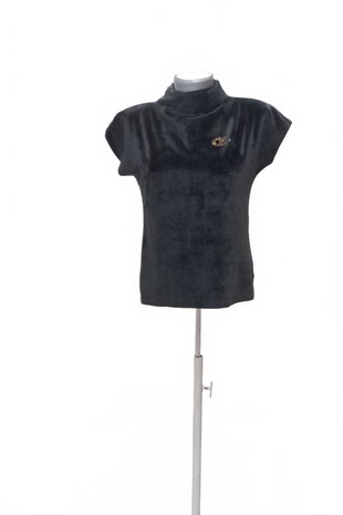 Damen -T-ShirtGenesisohne Aufdruck,farbeschwarz,größeL
