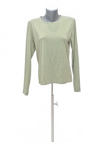 Damen -T-ShirtCalvin Kleinohne Aufdruck,farbekhaki,größeL