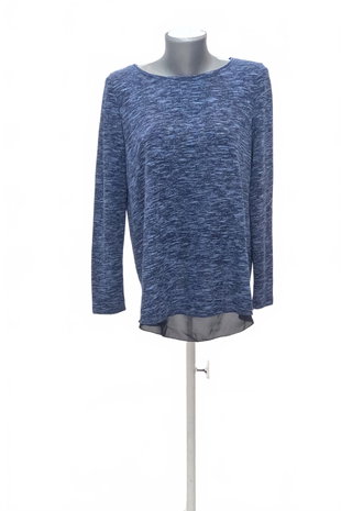 Damen -T-ShirtTaifunohne Aufdruck,farbegemustert,größeM