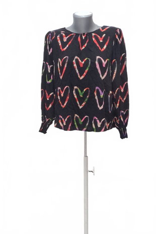 Damen -T-ShirtDesigualohne Aufdruck,farbemehrfarbig,größeM