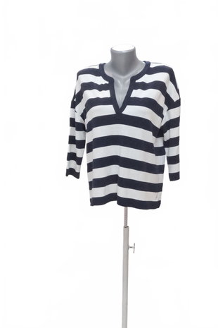 Damen -T-ShirtMonariohne Aufdruck,farbegestreift,größe42