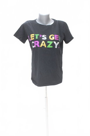Damen -T-ShirtPage Onemit Aufdruck,farbeschwarz,größeS