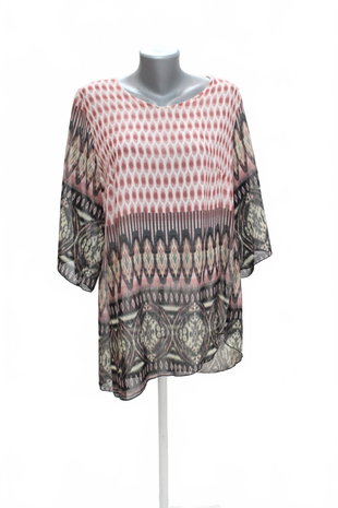 Damen -T-ShirtGenesisohne Aufdruck,farbegemustert,größe50