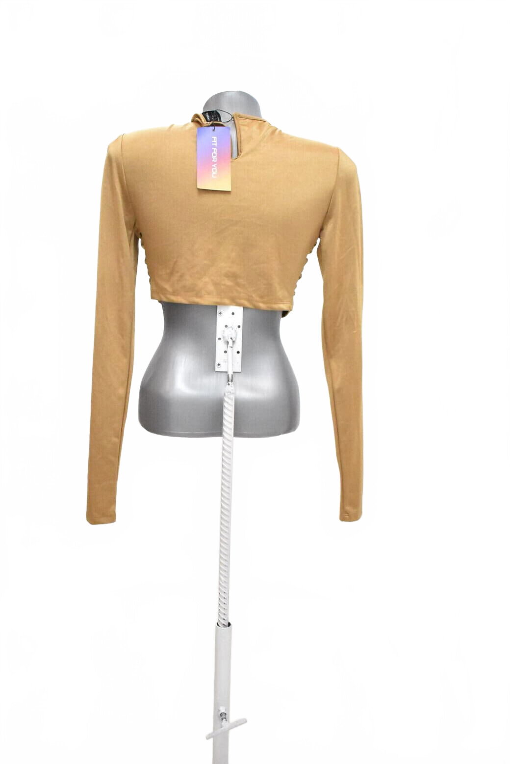 Damen -T-ShirtSheinohne Aufdruck,farbebraun,größeS