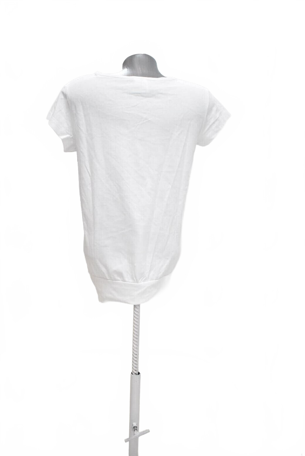 Damen -T-ShirtMalfinimit Aufdruck,farbeweiss,größeS