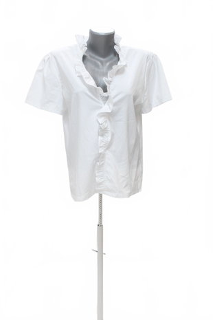 Damen -T-ShirtGenesisohne Aufdruck,farbeweiss,größeXL