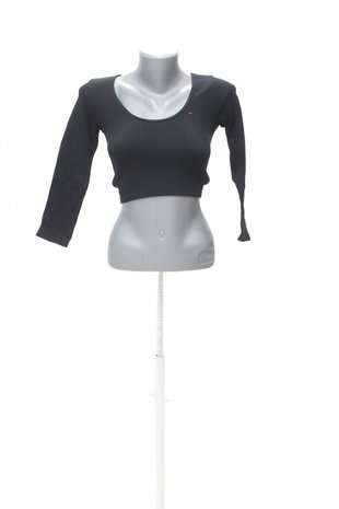 Damen -T-ShirtZaraohne Aufdruck,farbeschwarz,größeXS