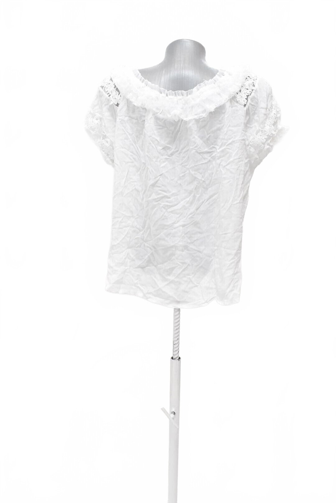 Damen -T-ShirtGenesisohne Aufdruck,farbeweiss,größeM