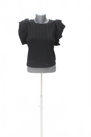 Damen -T-ShirtReservedohne Aufdruck,farbeschwarz,größeM