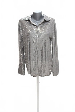 Damen bluse : Brand,Farbesilber,größe: size