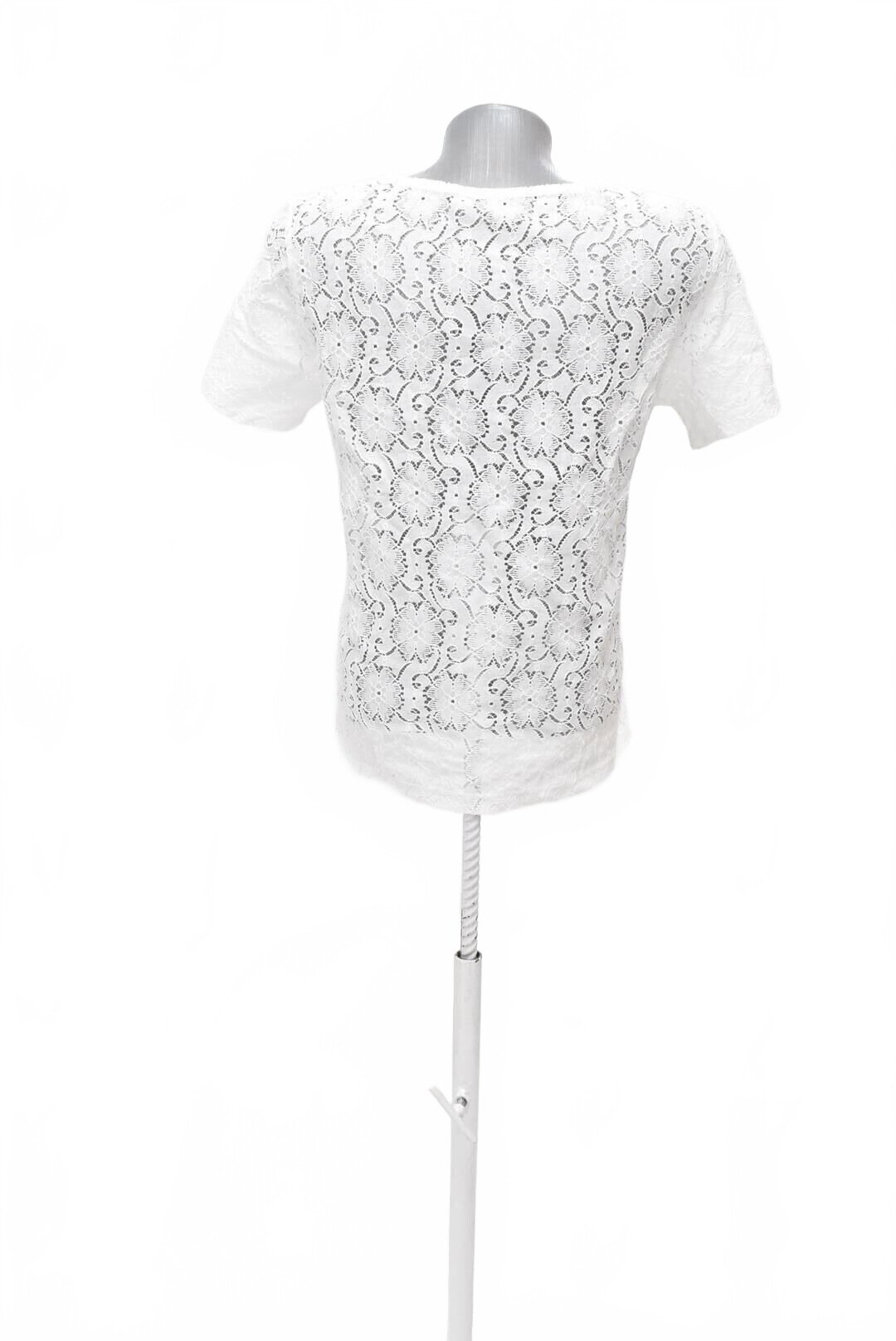 Damen -T-ShirtVero Modaohne Aufdruck,farbeweiss,größeM