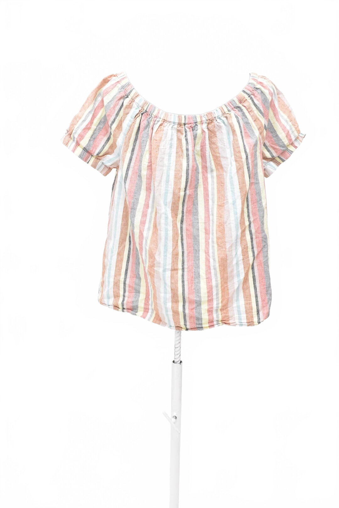 Damen -T-ShirtGenesisohne Aufdruck,farbegestreift,größeL