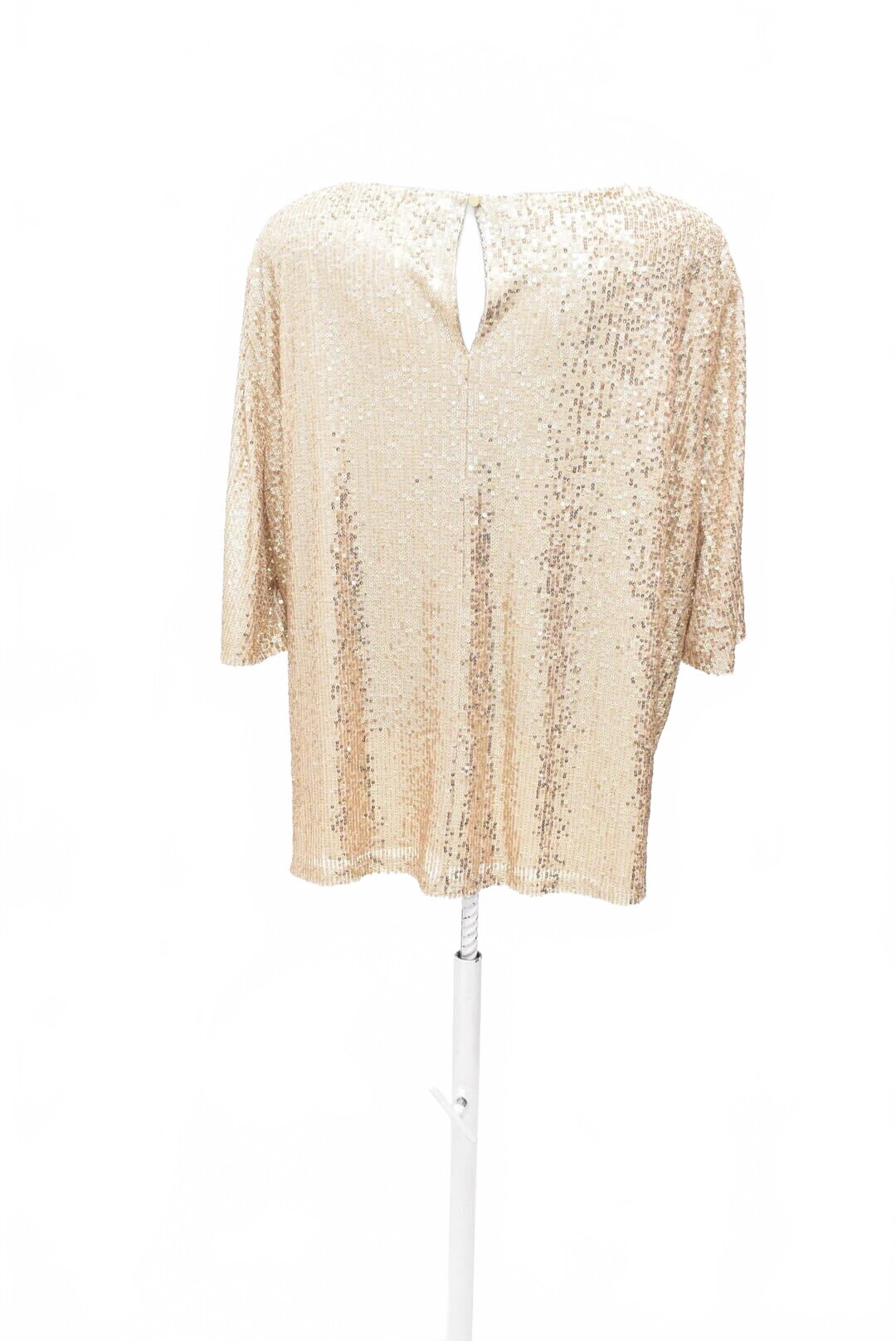 Damen -T-ShirtF&Fohne Aufdruck,farbegold,größe46