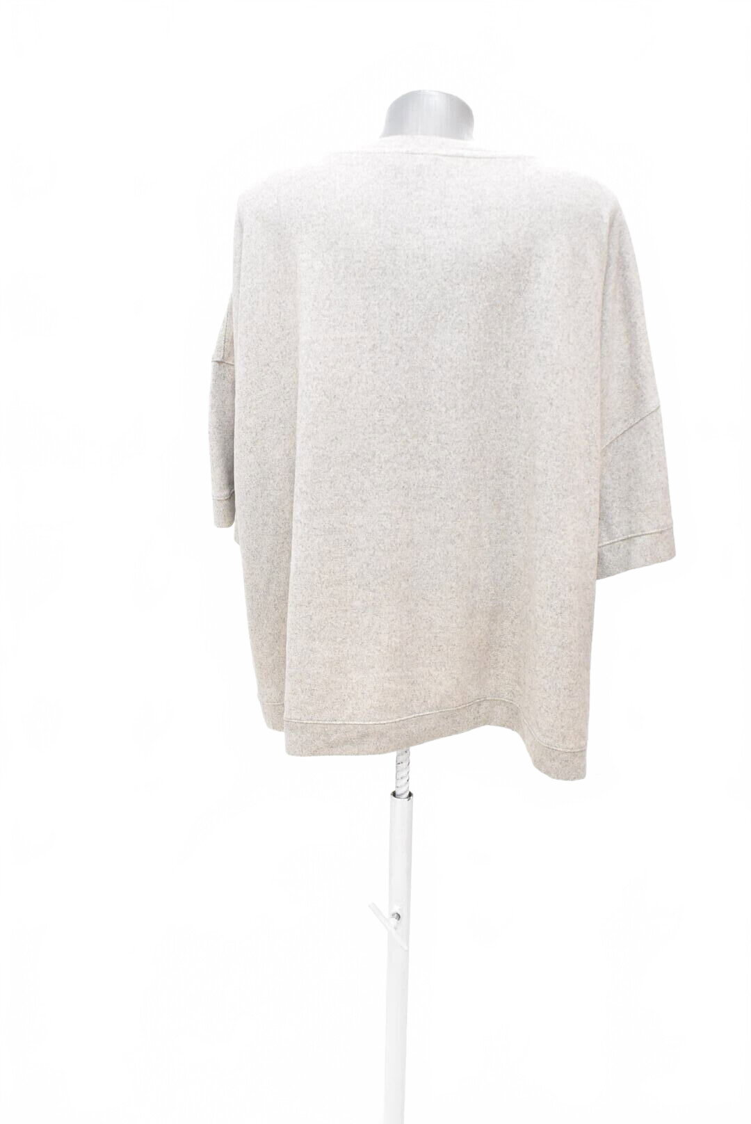 Damen -T-ShirtF&Fohne Aufdruck,farbegrau,größe50